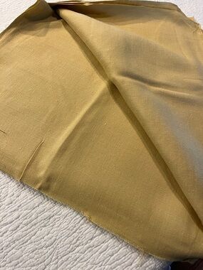Vintage Gold Woven Upholstery Fabric - 3 yards